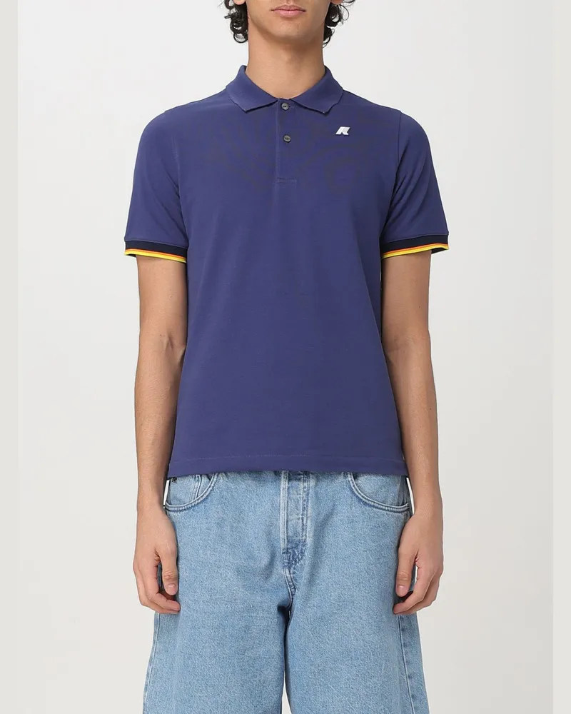 K-Way T-shirt herren Blau