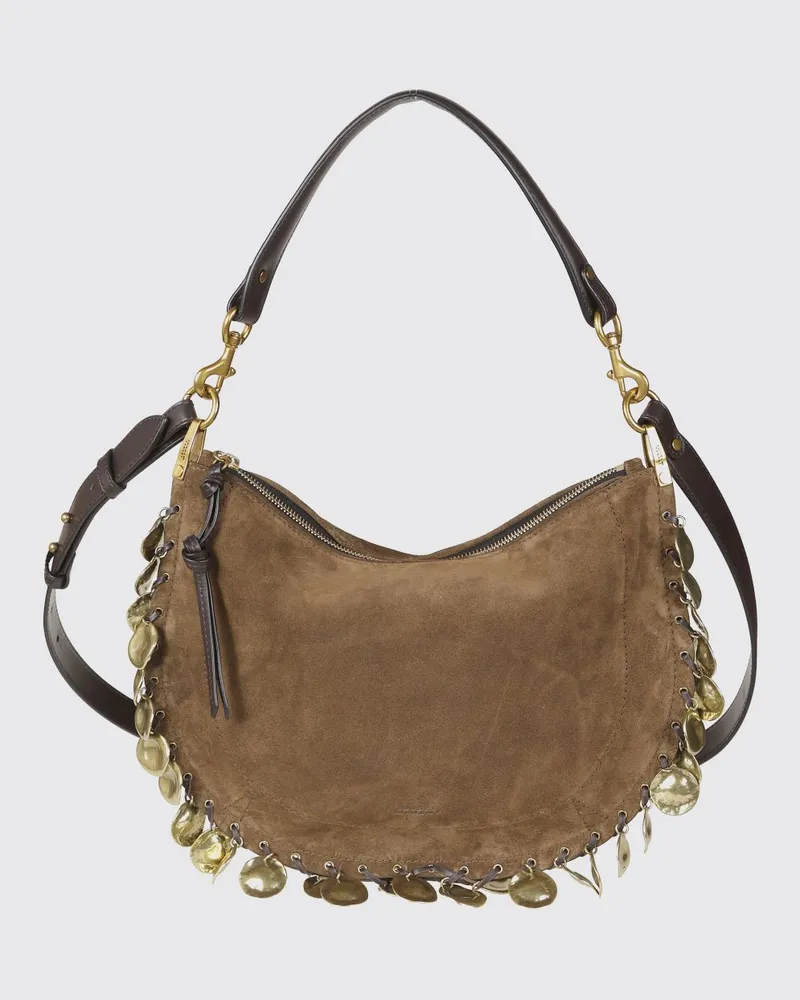 Isabel Marant Schultertasche damen Bronze