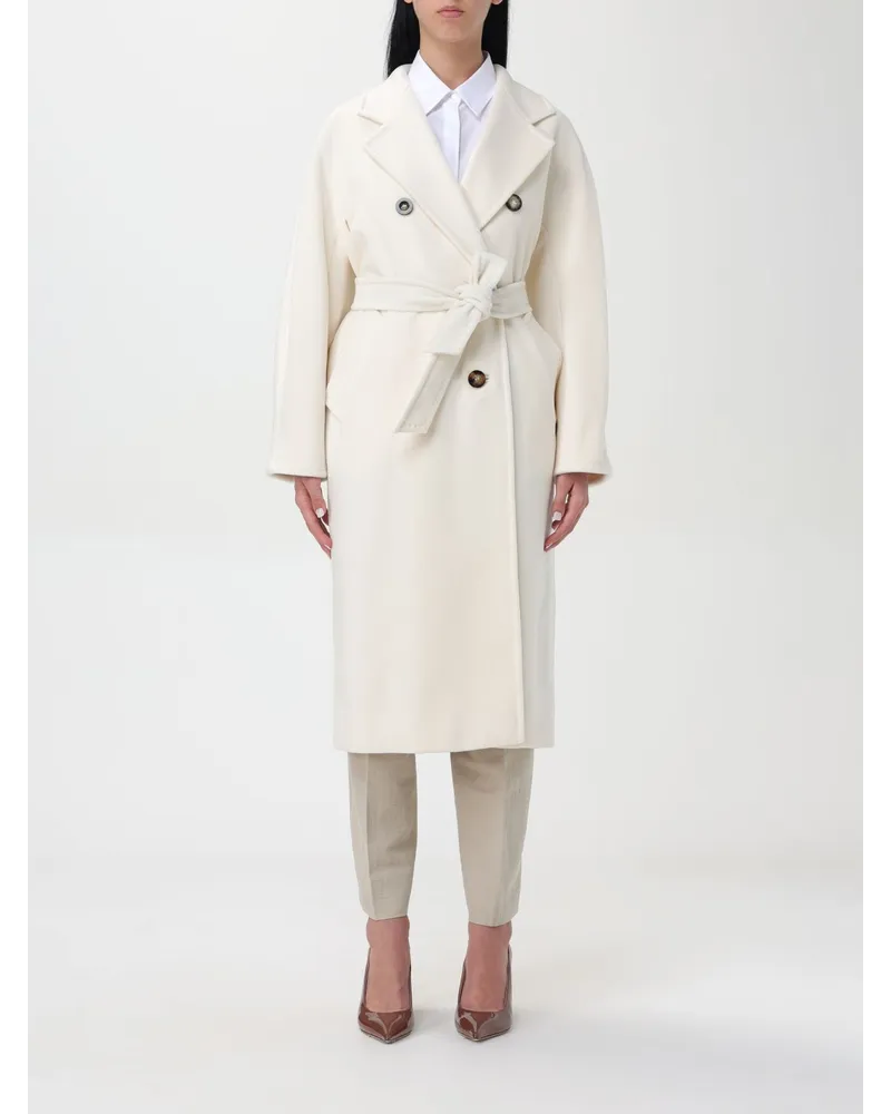 Max Mara Mantel damen Weiß