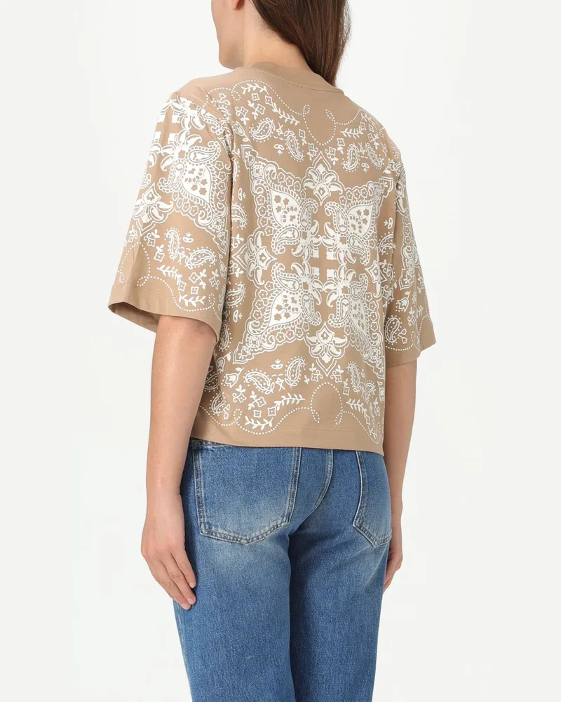 Pinko T-shirt damen Beige