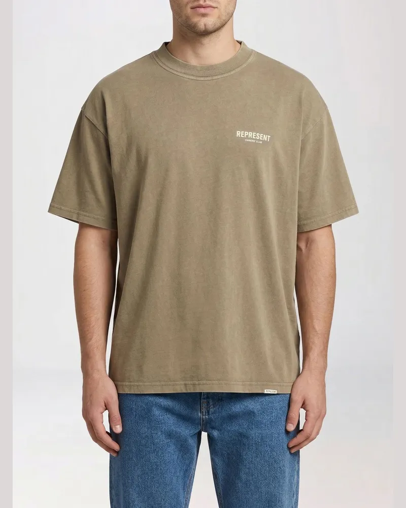 REPRESENT T-shirt herren Milch