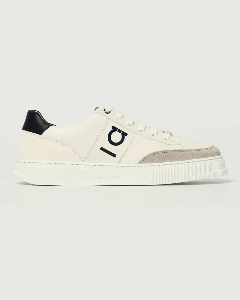 Ferragamo Sneakers herren Weiß