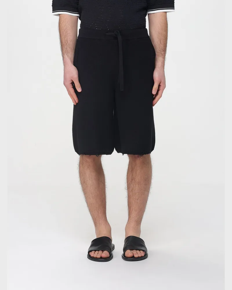 Laneus Hose herren Schwarz