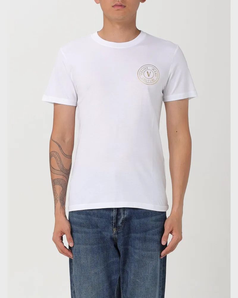 Versace Jeans T-shirt herren Weiß