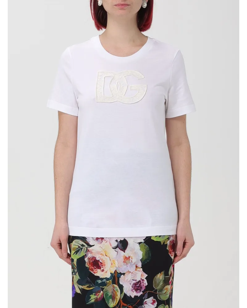 Dolce & Gabbana T-shirt damen Dolce & Gabbana Weiß