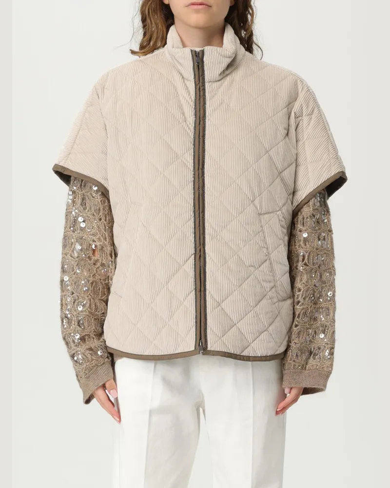 Brunello Cucinelli Jacke damen Beige