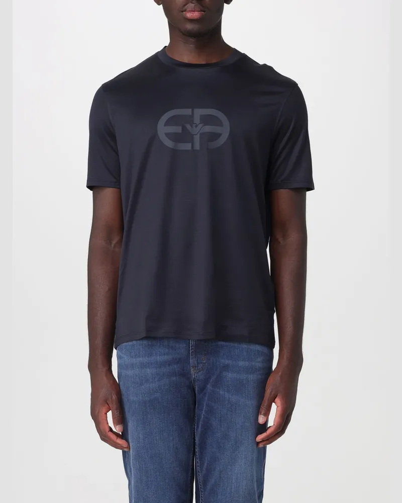Emporio Armani Polo herren Blau