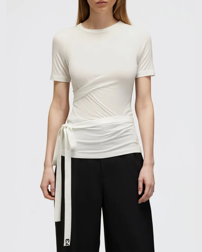 Y-3 T-shirt damen Weiß
