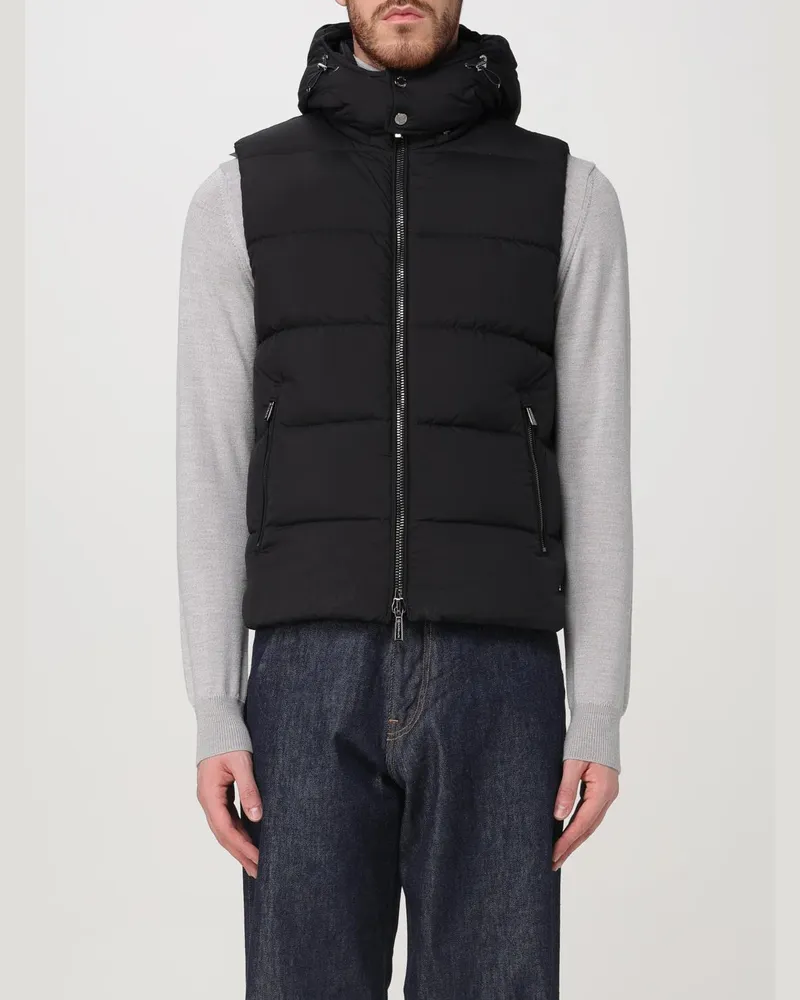 MOORER Mantel herren Schwarz