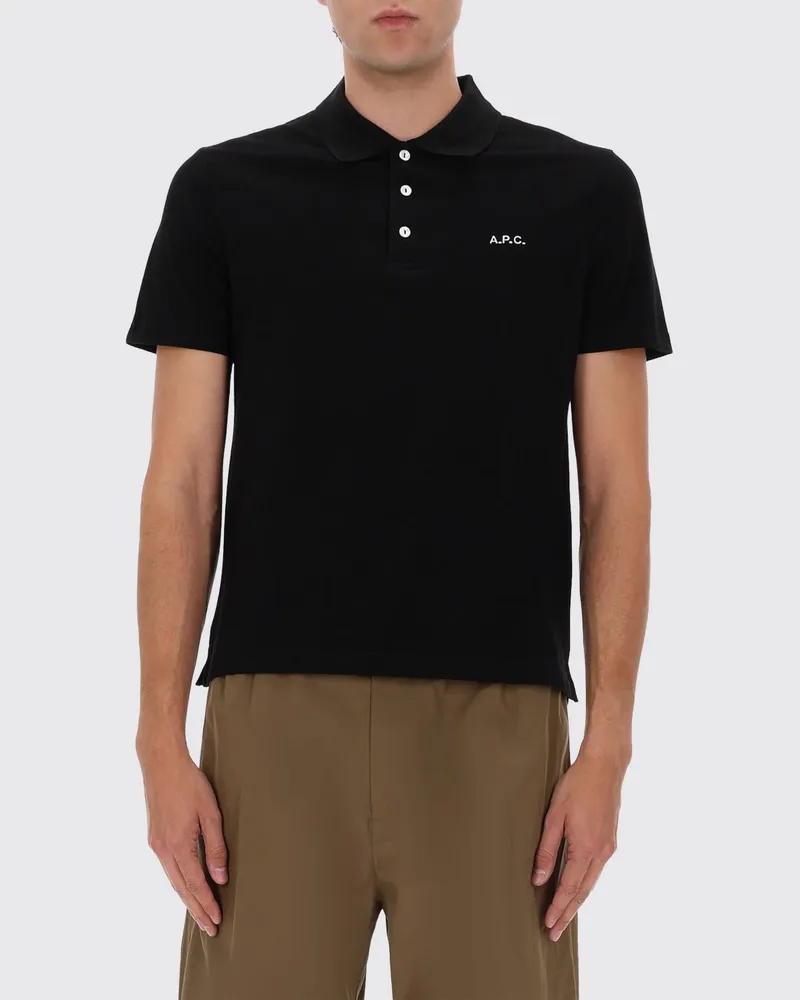 A.P.C. Polo herren Schwarz