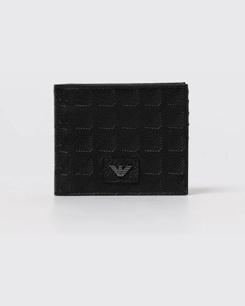 Emporio Armani Portmonnaie herren Schwarz