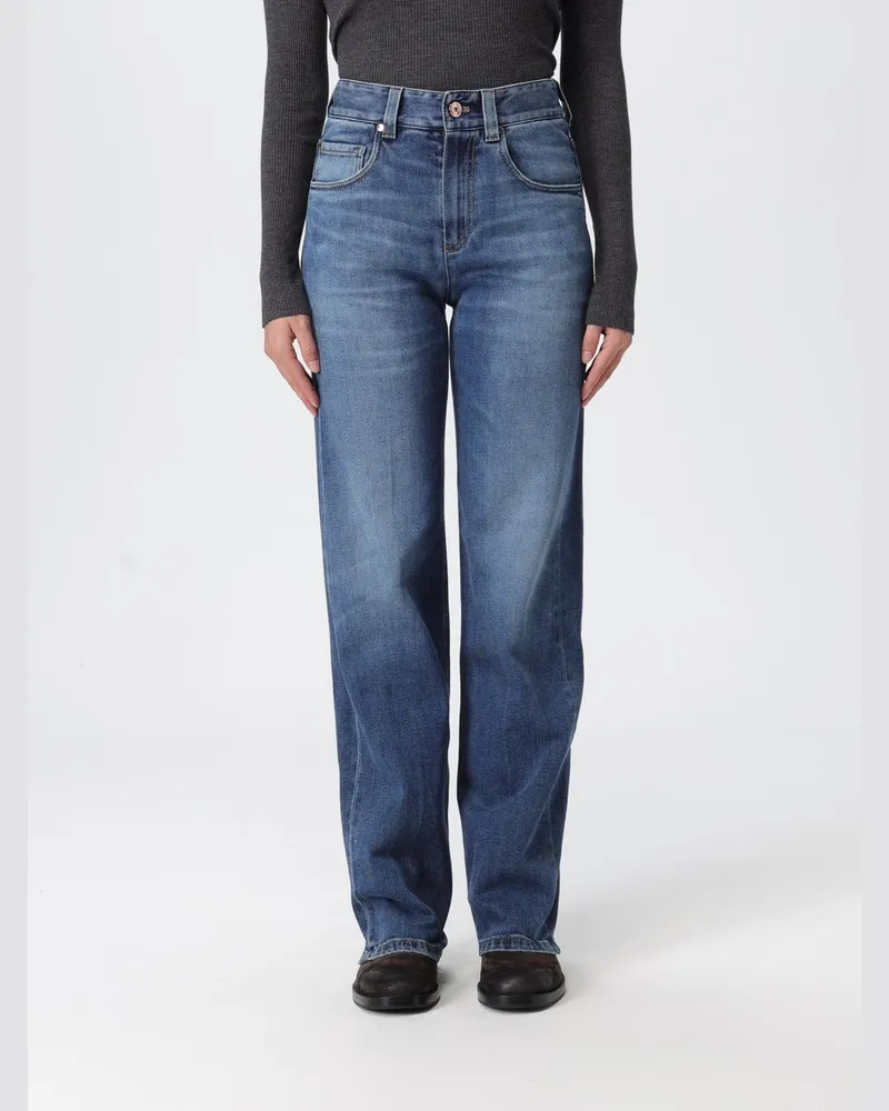 Brunello Cucinelli Jeans damen Blau