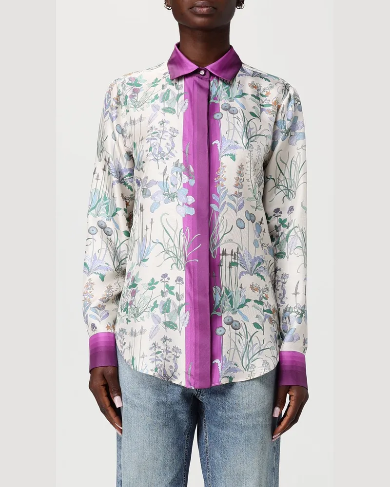 Gucci Hemdbluse damen Ivory
