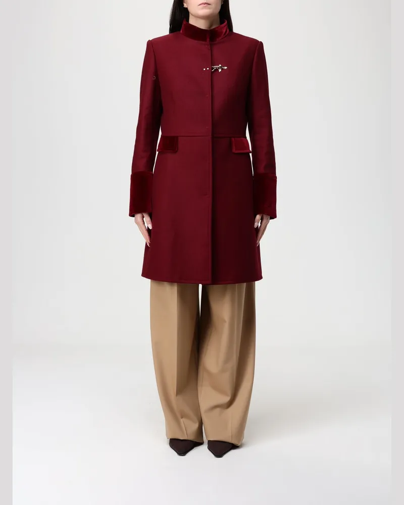 Fay Mantel damen Rot