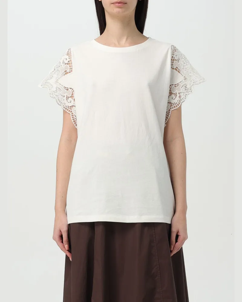 Twin-Set T-shirt damen Weiß