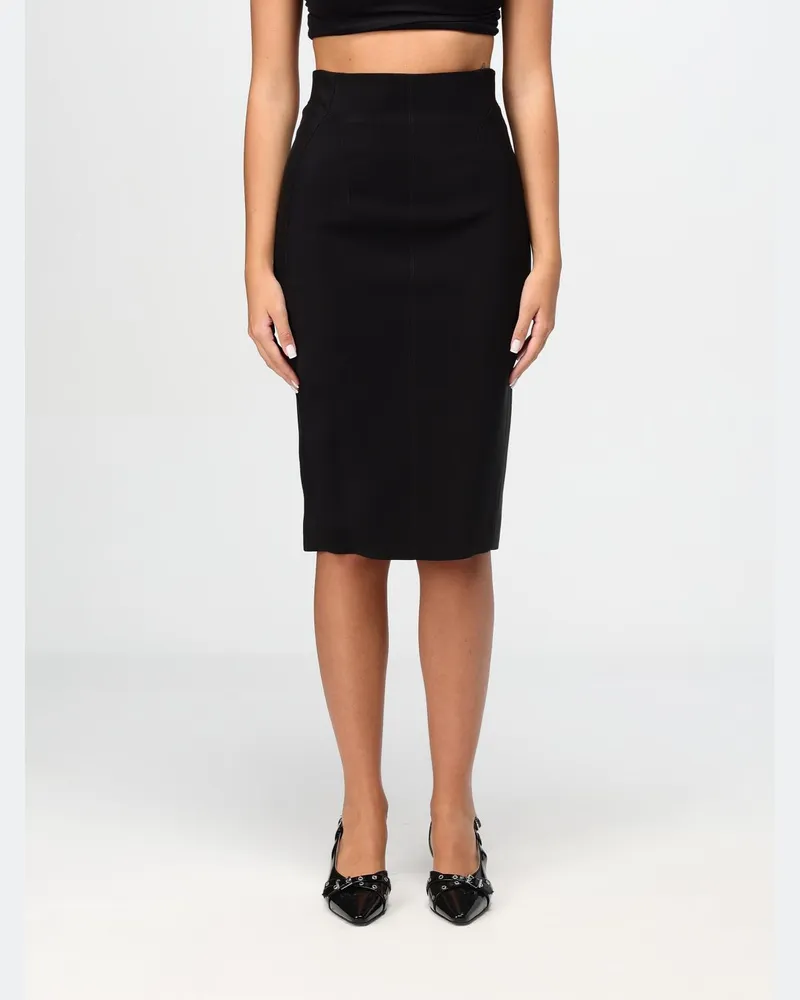 Thierry Mugler Rock damen Schwarz