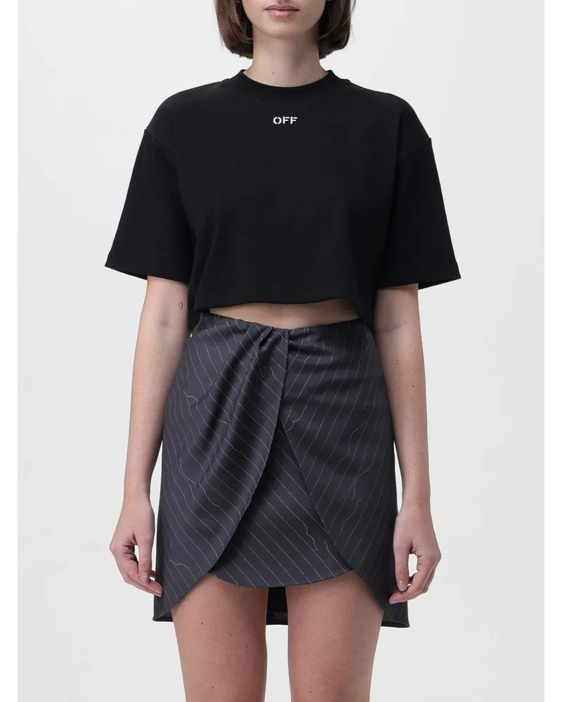 OFF-WHITE T-shirt damen Schwarz