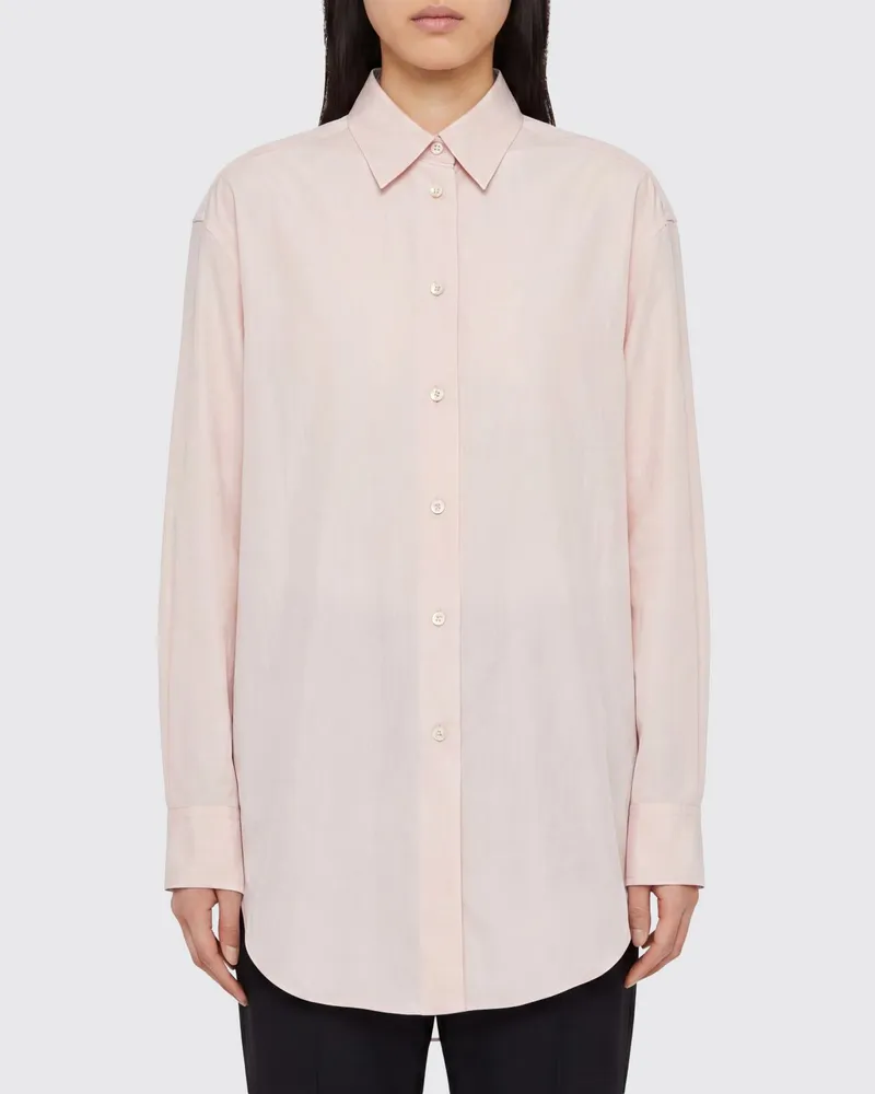 Jil Sander Baumwollhemd Pink