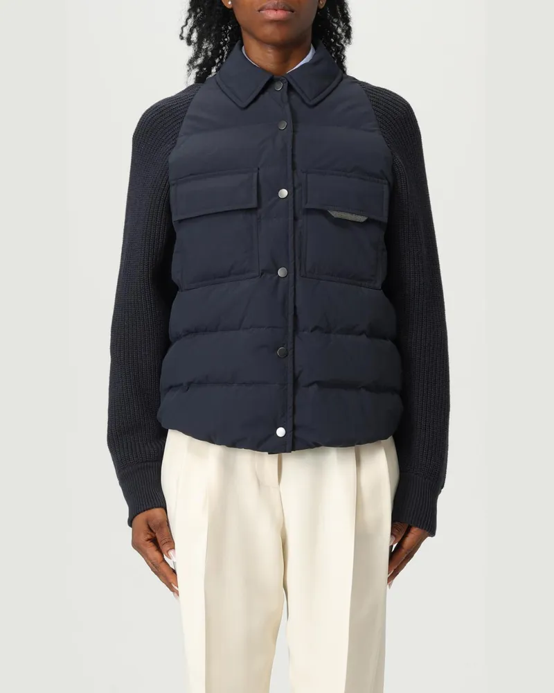 Brunello Cucinelli Jacke damen Blau