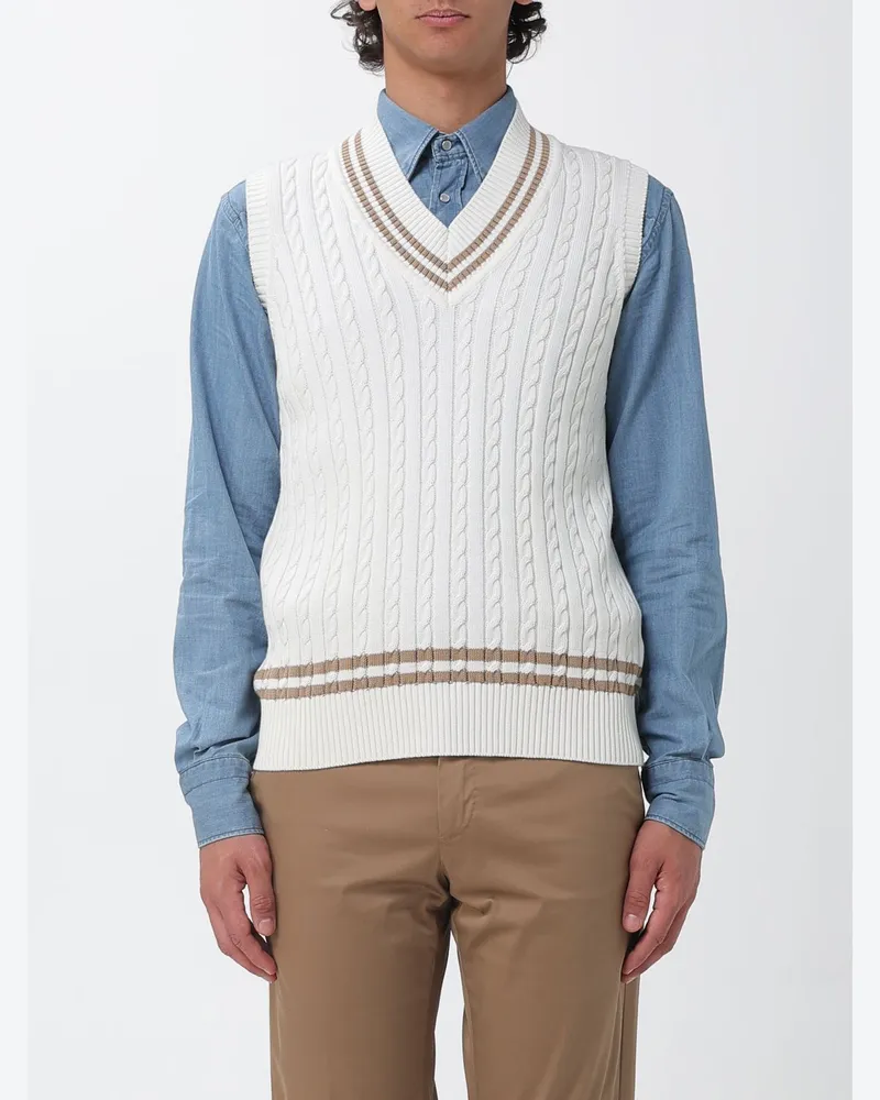 Drumohr  Strickweste Weiß