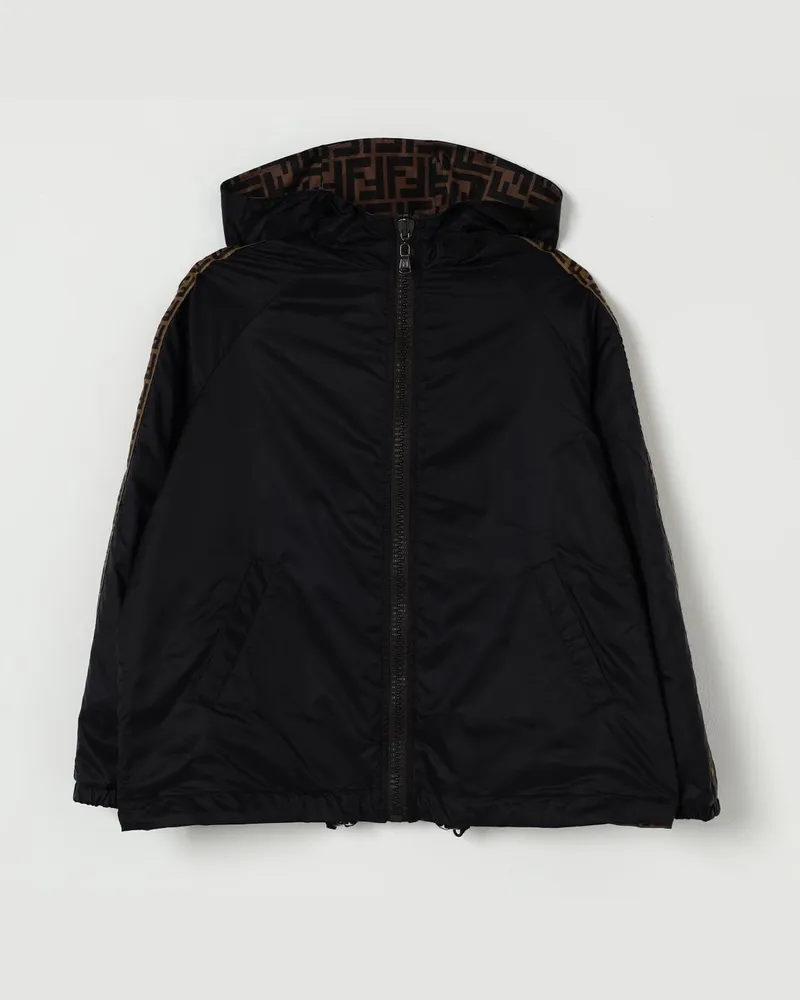 Fendi Jacke kinder Schwarz