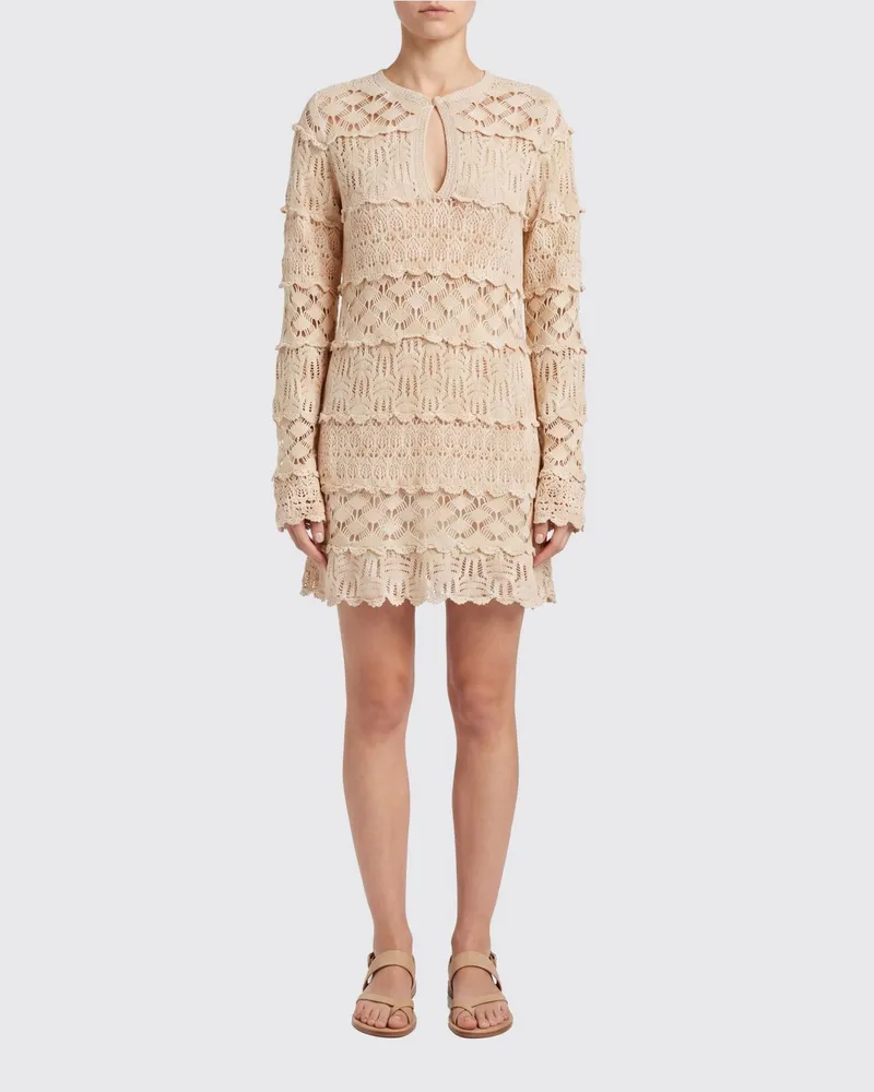 Semicouture Kleid damen Weiß