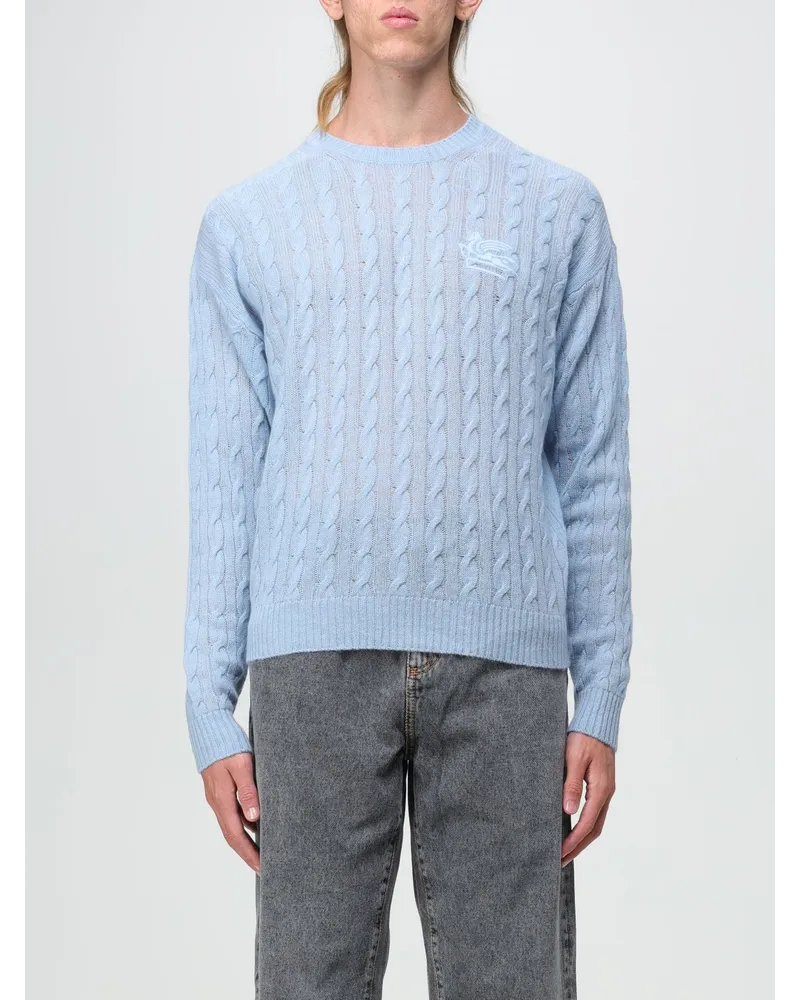 Etro Pullover herren Blau