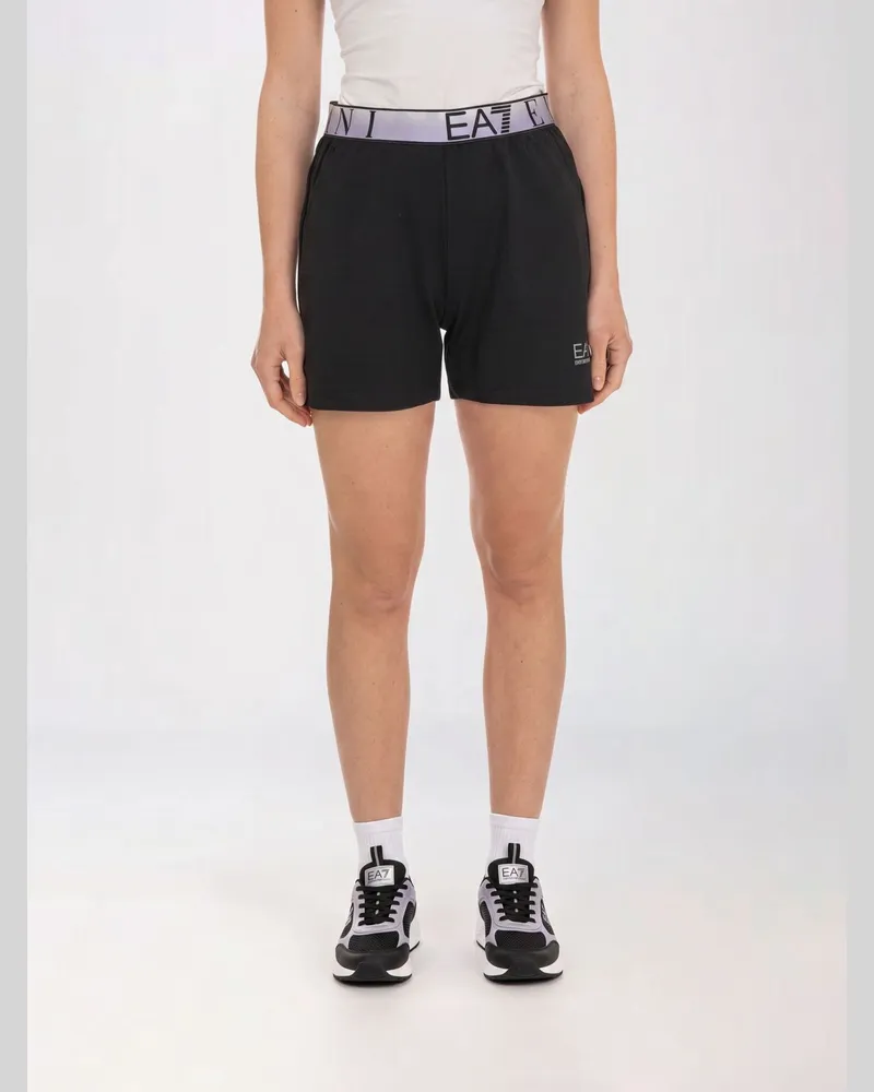 EA7 Shorts damen Schwarz
