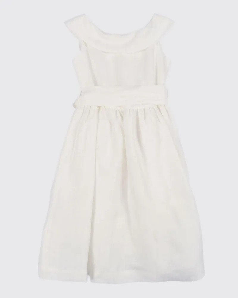 Il Gufo Kleid kinder Weiss