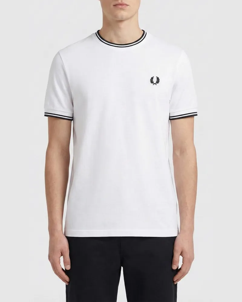 Fred Perry T-shirt herren Schwarz