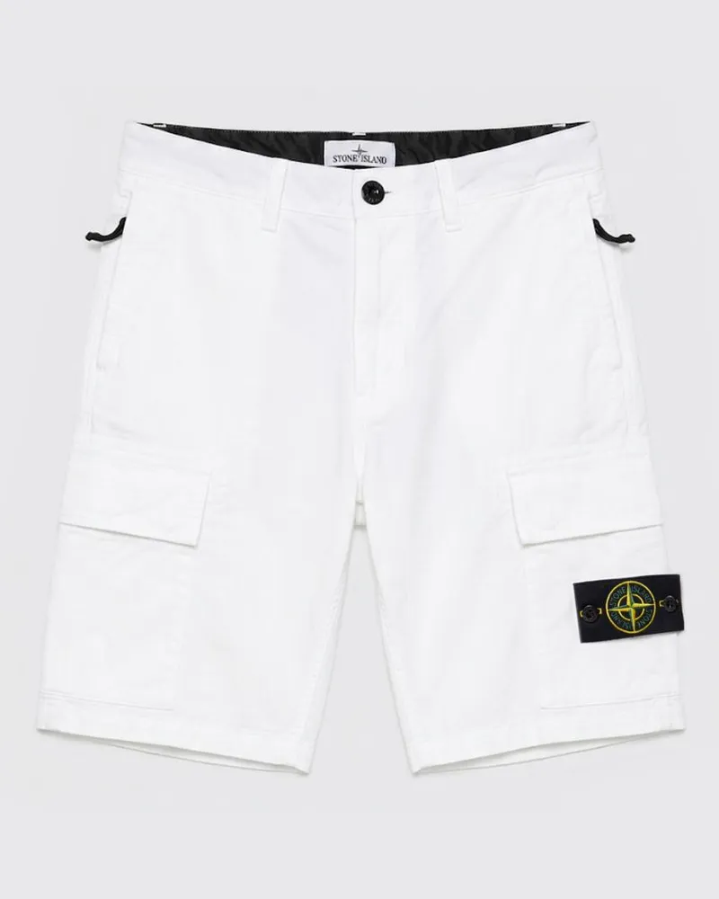 Stone Island Shorts kinder Weiß