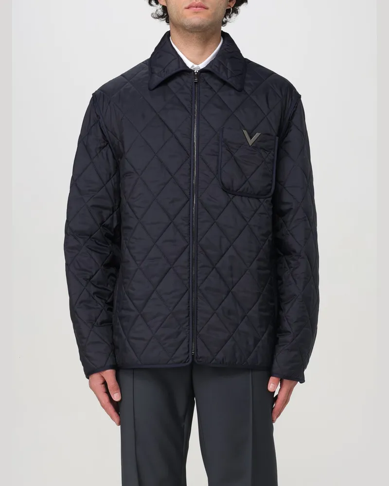 Valentino Garavani Mantel herren Blau