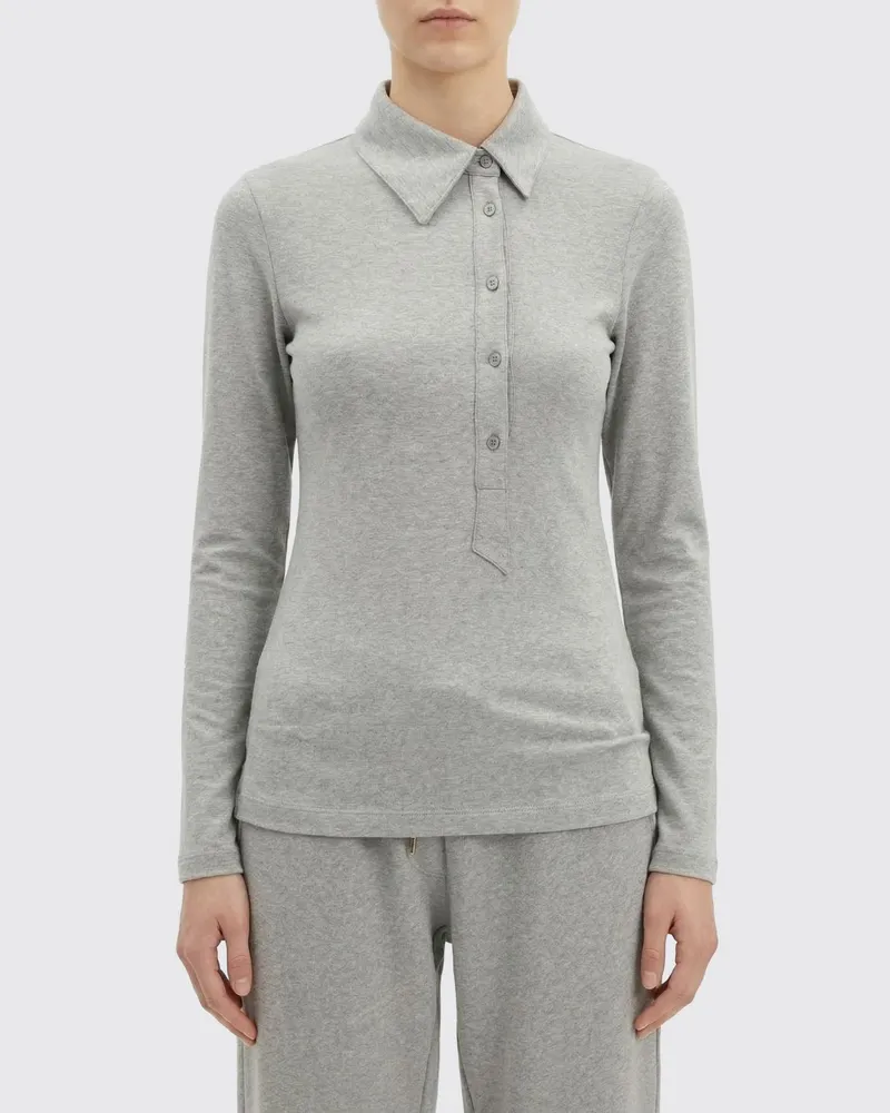 ATTICO Polo damen Grau