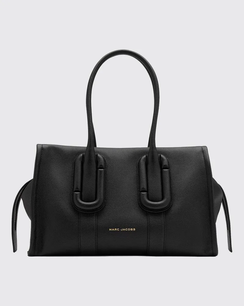 Marc Jacobs The Carryall Tote-Bag von aus Kalbsleder mit laminiertem Logo Schwarz