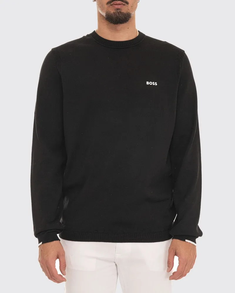 HUGO BOSS Pullover herren Schwarz