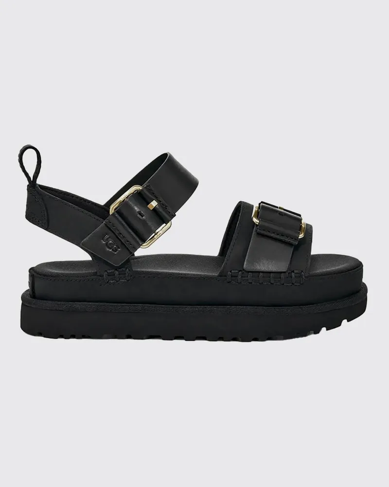 UGG Sandalen mit absatz damen Schwarz