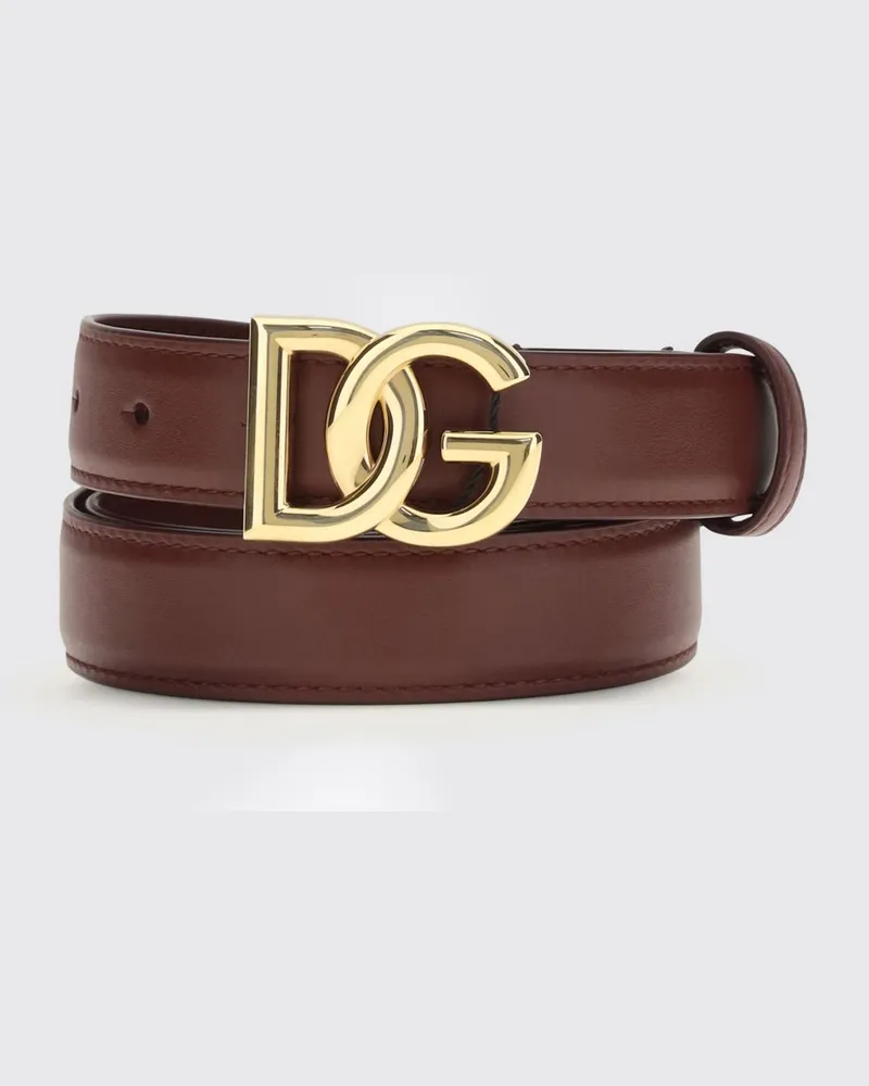 Dolce & Gabbana Gürtel damen Dolce & Gabbana Burgunderrot