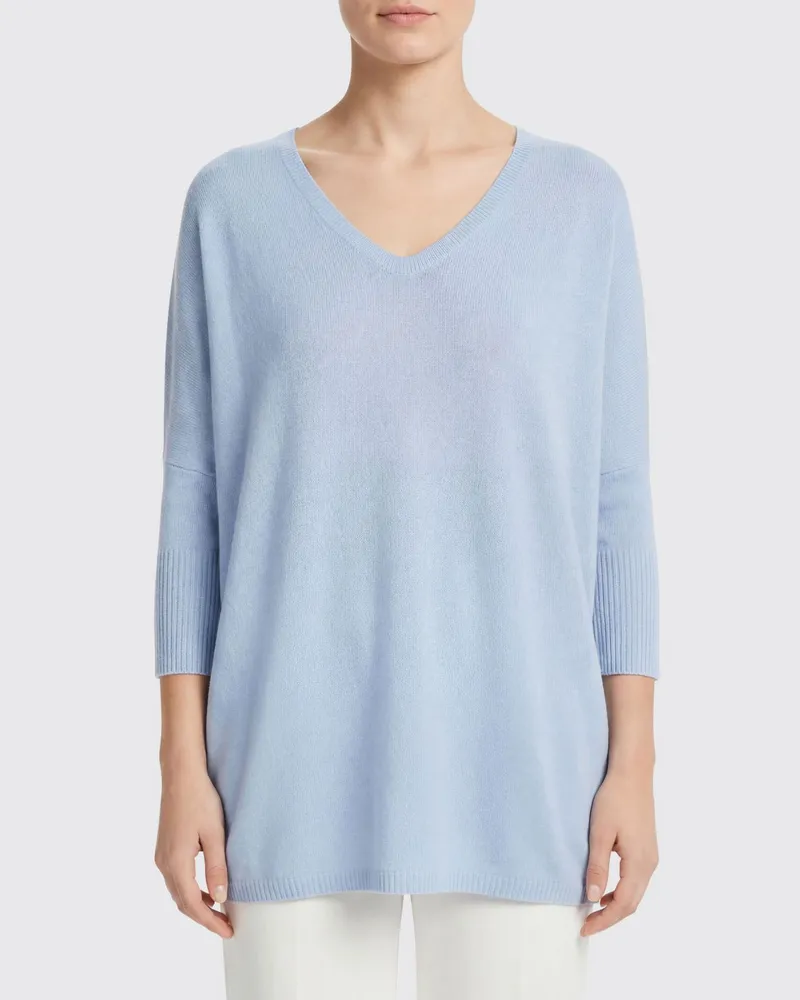 ALLUDE Pullover damen Blau
