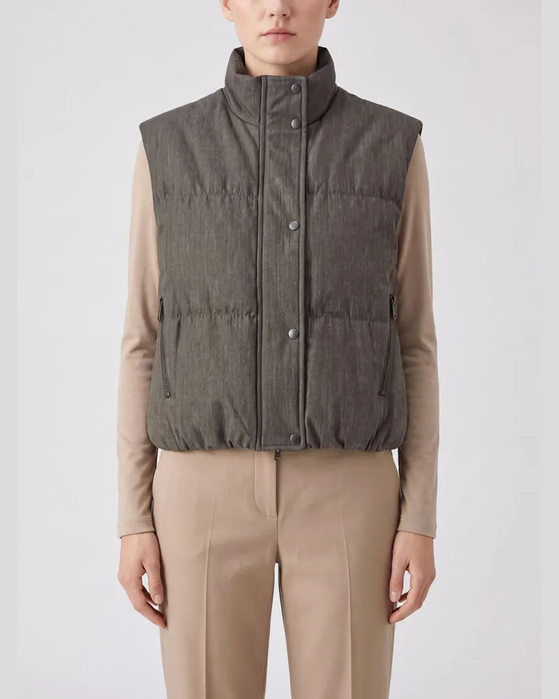 Brunello Cucinelli Jacke damen Grün