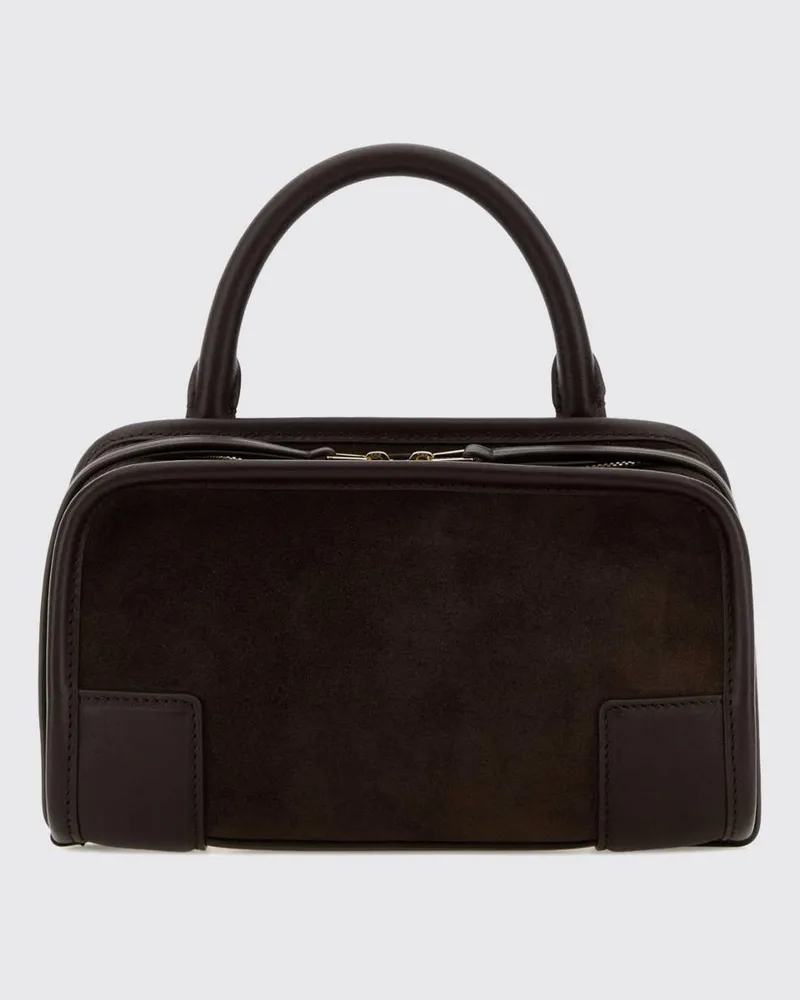 Loewe Amazona Wildledertasche Braun
