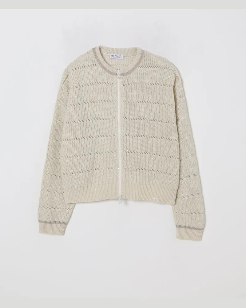 Brunello Cucinelli Pullover kinder Yellow