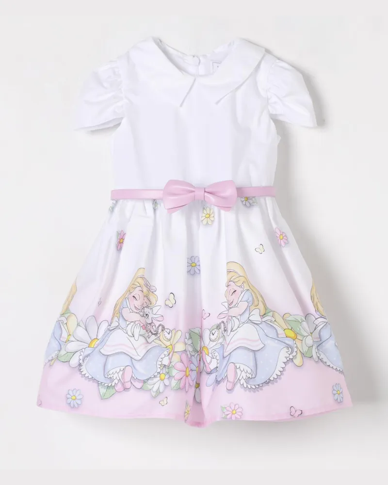 Monnalisa Kleid kinder Weiß