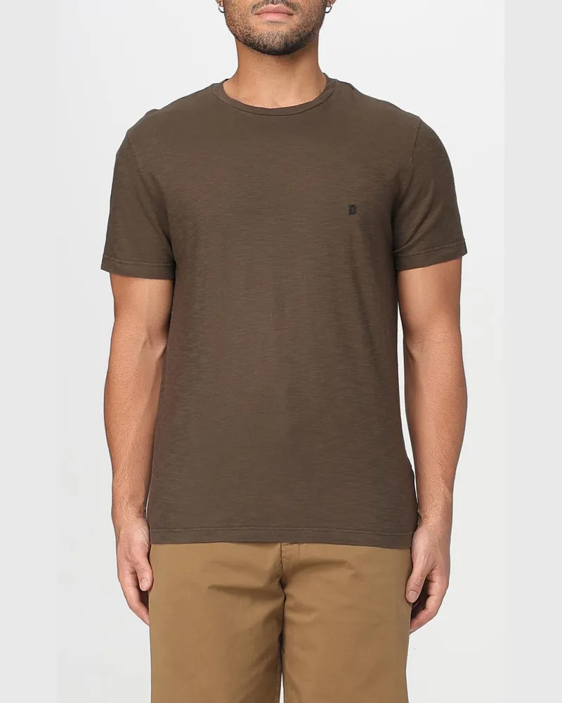 Dondup T-shirt herren Braun