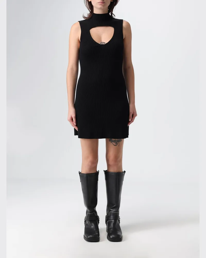 Diesel Kleider damen Schwarz
