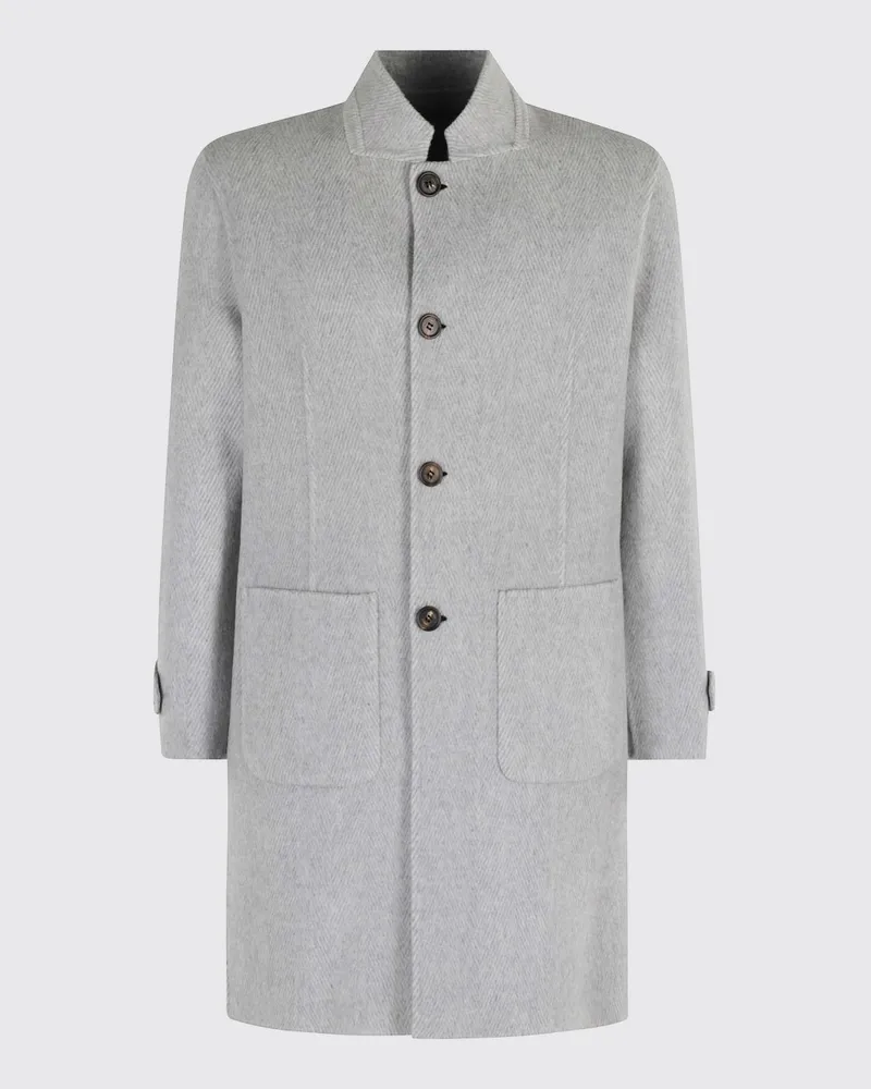 Eleventy Mantel herren Grau