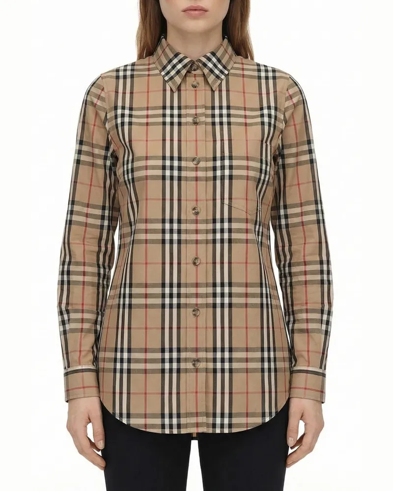 Burberry Shorts damen Rot