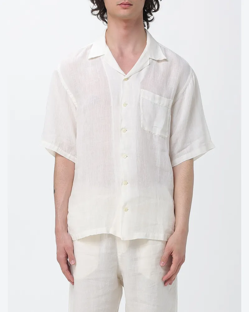 120% Lino Hemd herren Butter