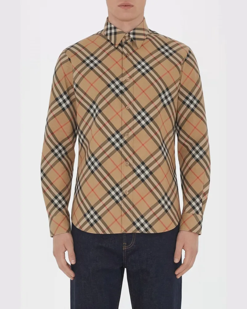 Burberry Hemd herren Sand