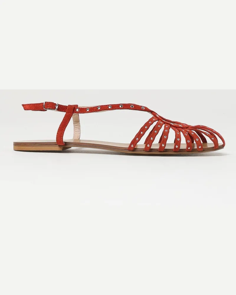 Anna F. Schuhe damen Rostbraun