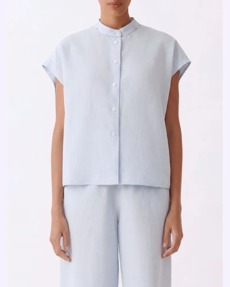 Fabiana Filippi Hemdbluse damen Hellblau